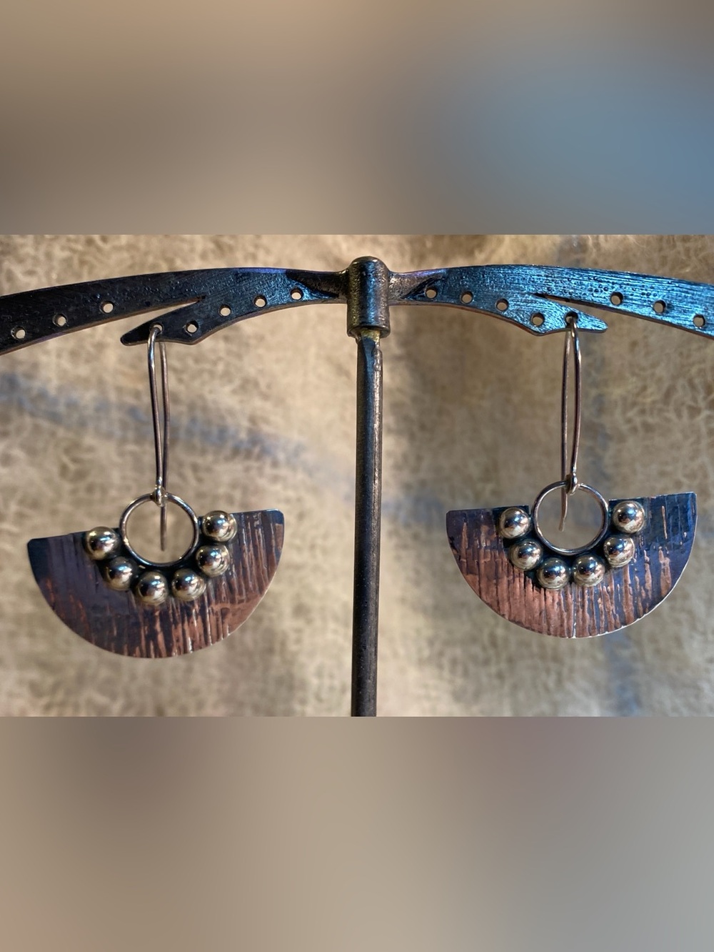 Vintage Mexico 925 Sterling Silver Statement Earrings | 7.1g